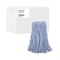 Unisan 1.25 in Cut-End Wet Mop, Blue, Cotton/Synthetic, PK12, UNS 2024B UNS 2024B - alternate 5